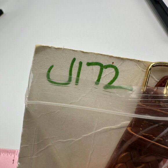 3/$30 Fowler Watch Women Gold Tone Purple Elephant Art Dial Braided Band - Picture 13 of 14